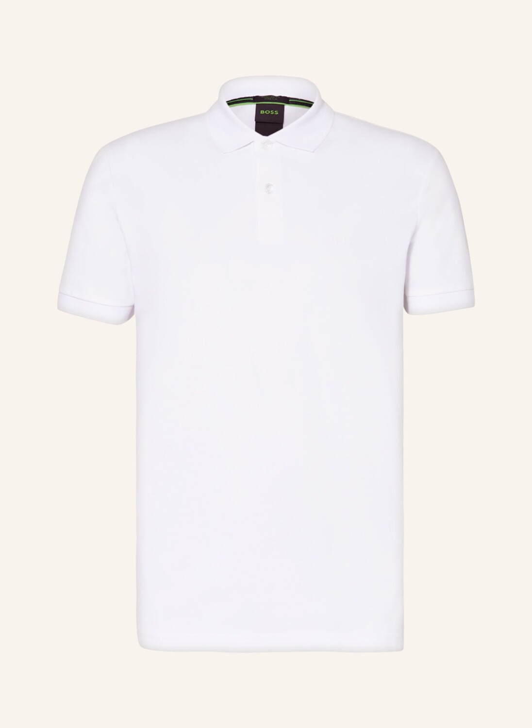 

Рубашка поло BOSS Piqué PIO 1 Regular Fit, белый