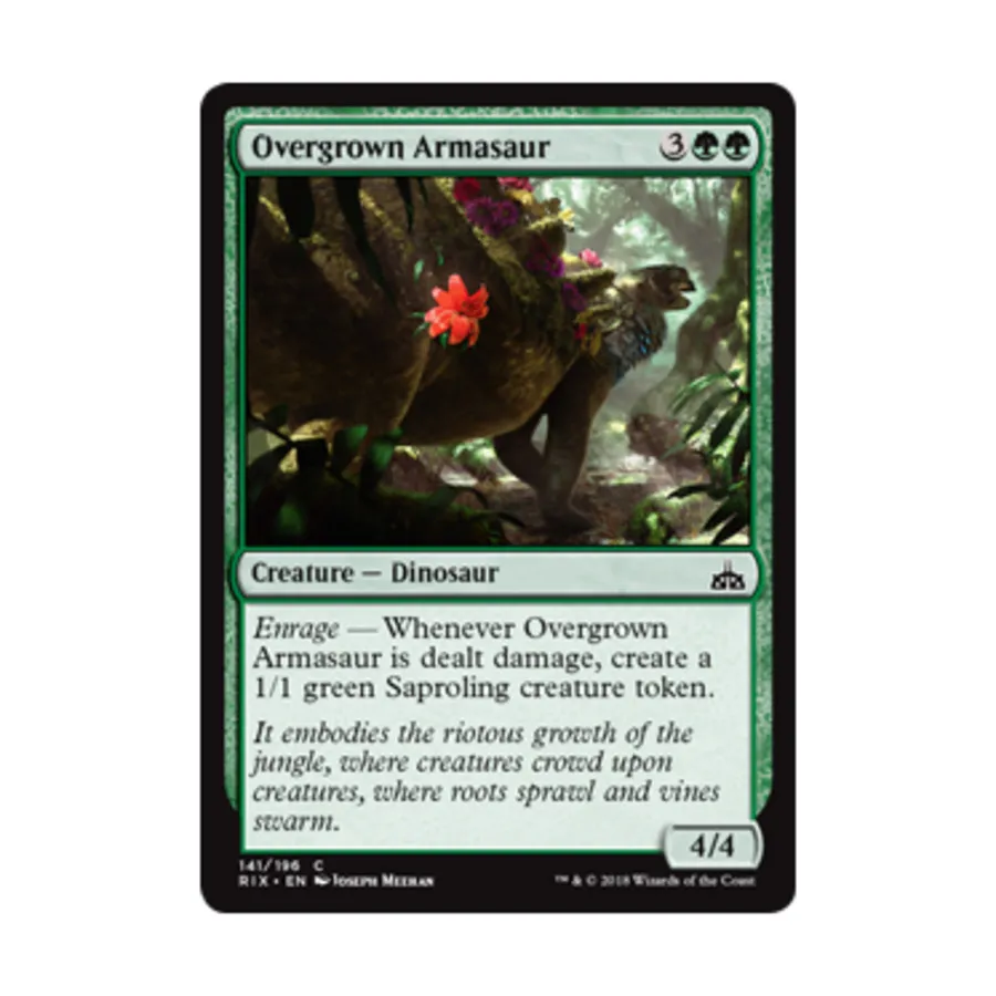 

CCG Армазавр-переросток (С) (фольга), MTG - Rivals of Ixalan