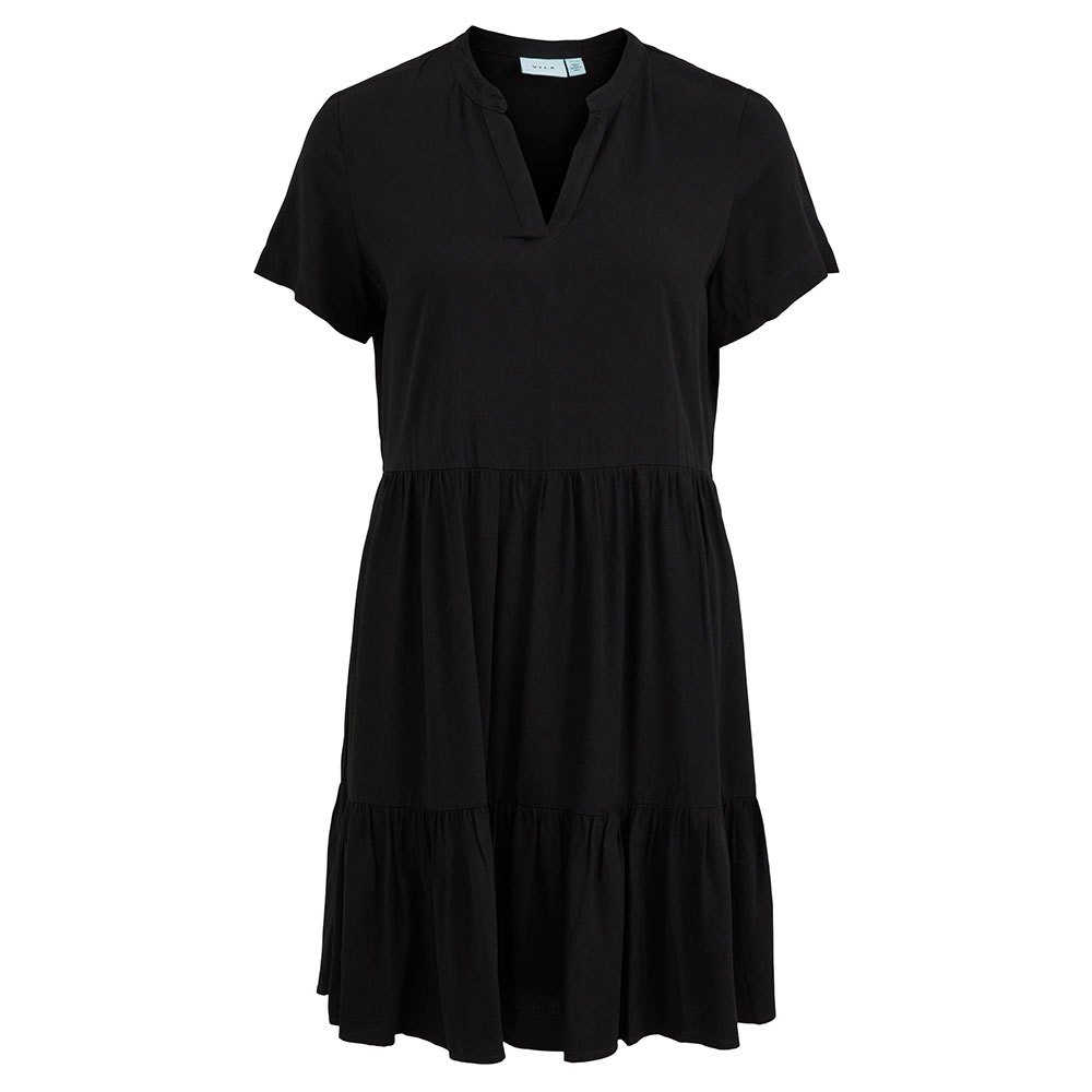 Короткое платье Vila Paya Short Sleeve, черный короткое платье superdry a line short sleeve черный