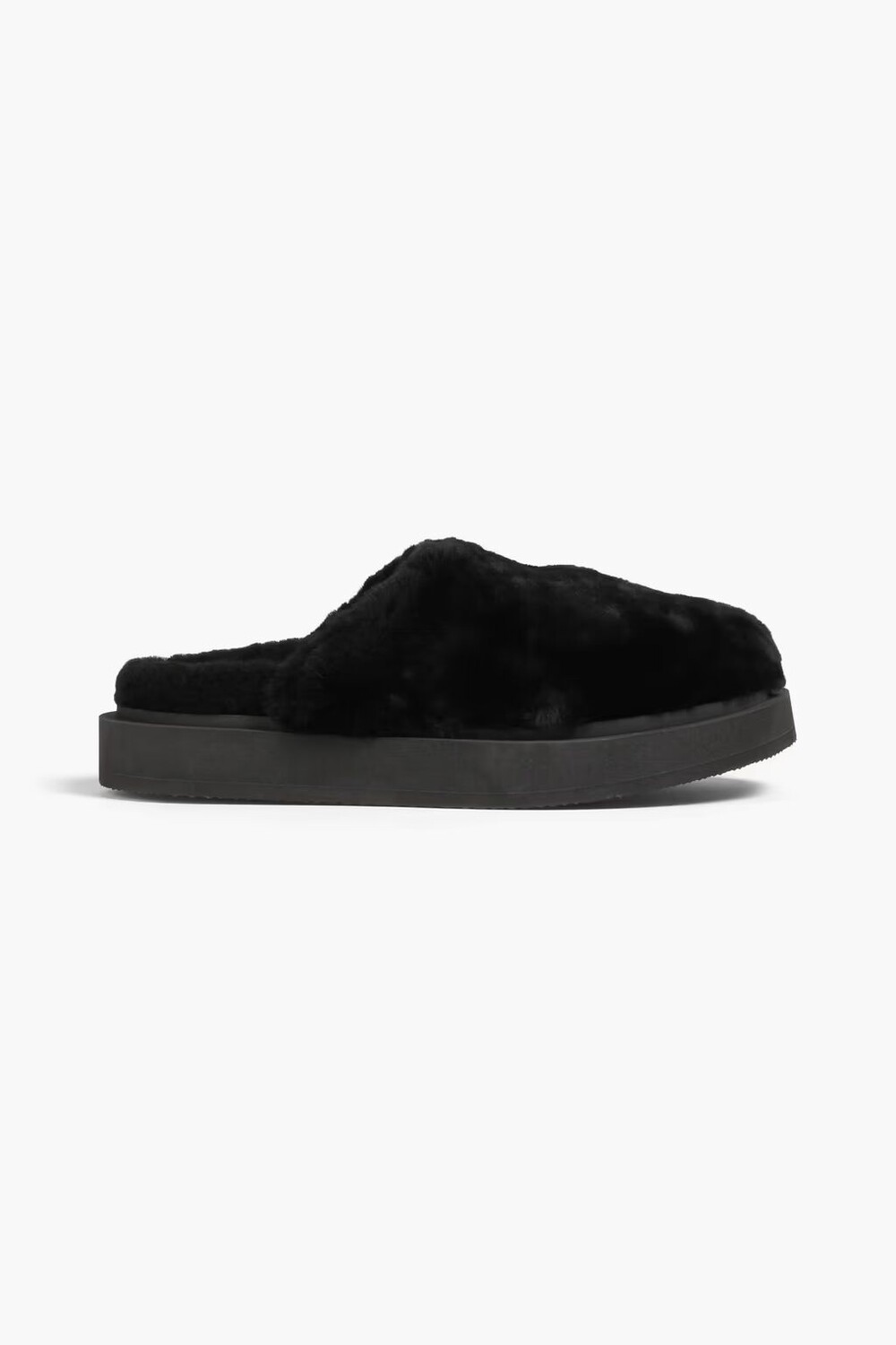 

Тапочки из овчины Giuseppe Zanotti, черный