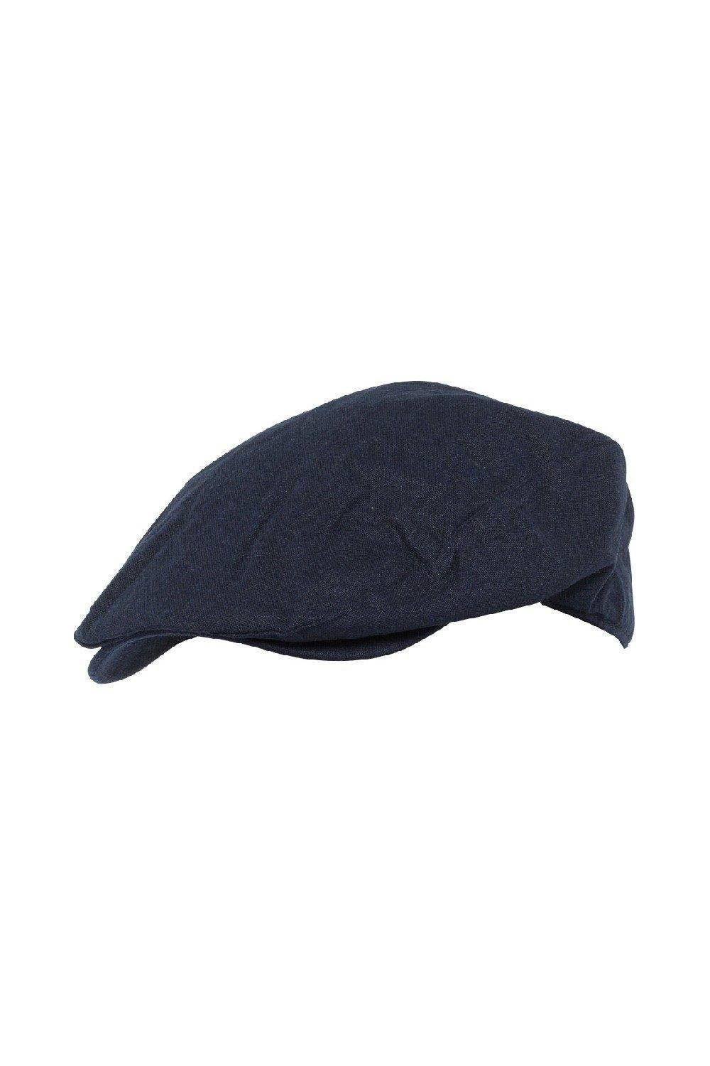 Дышащая льняная плоская шапка на лето Sock Snob, синий женская кепка 2022 модная дизайнерская бейсболка женские кепки кепки летние кепки для женщин снэпбэк кепка пляжная шляпа шляпы от солнца