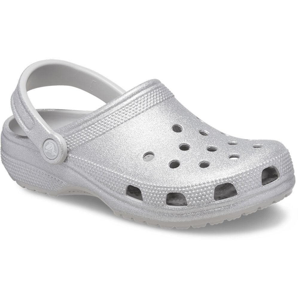

Сабо Crocs Classic Glitter, белый
