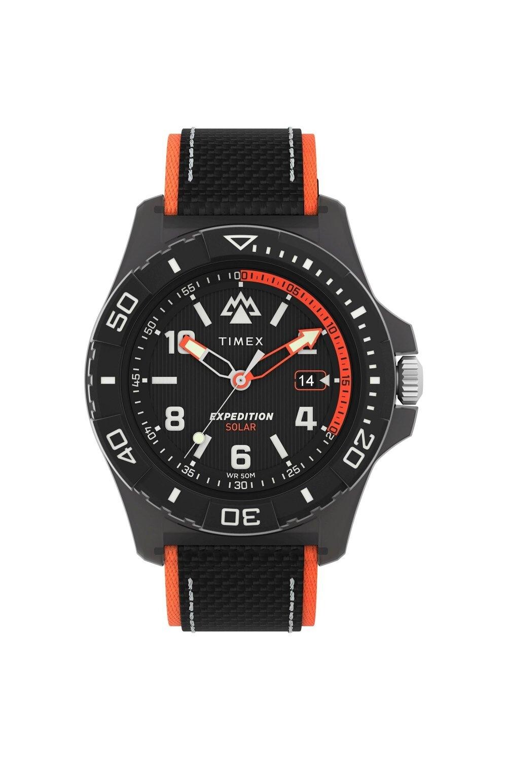 

Классические часы Expedition North Tide Ocean Material TW2V66100 Timex, черный