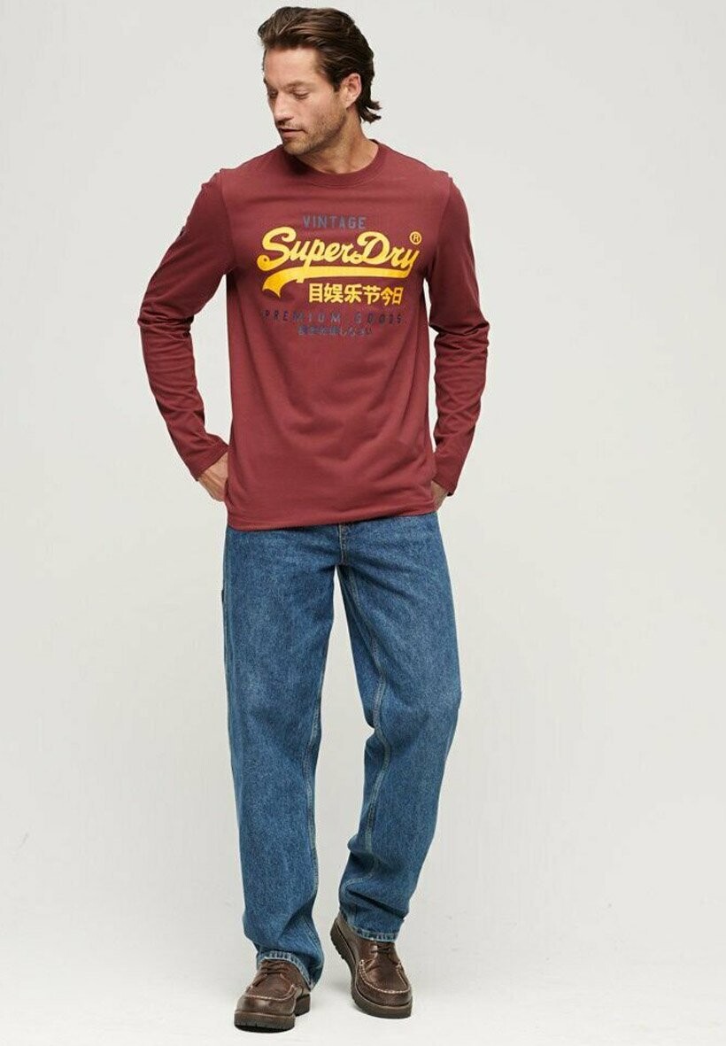 

Топ с длинными рукавами CLASSIC GRAPHIC LOGO Superdry, красный