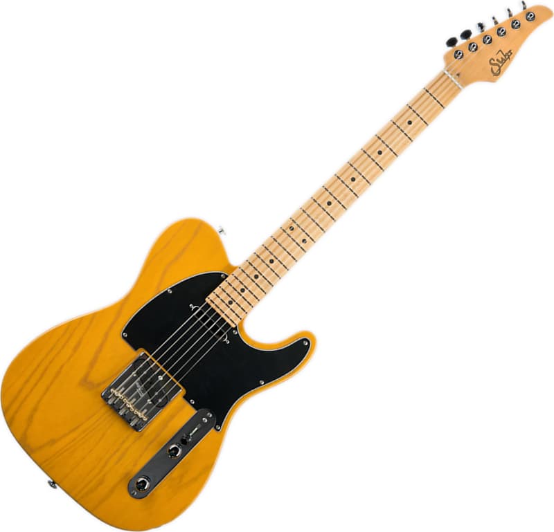 Электрогитара Suhr Classic T Swamp Ash Trans Butterscotch SS Maple FB Guitar w/SSCII