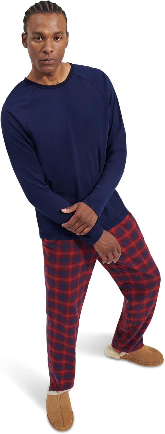 

Подарочная коробка с набором Steiner UGG, цвет Navy/Dark Cherry Check