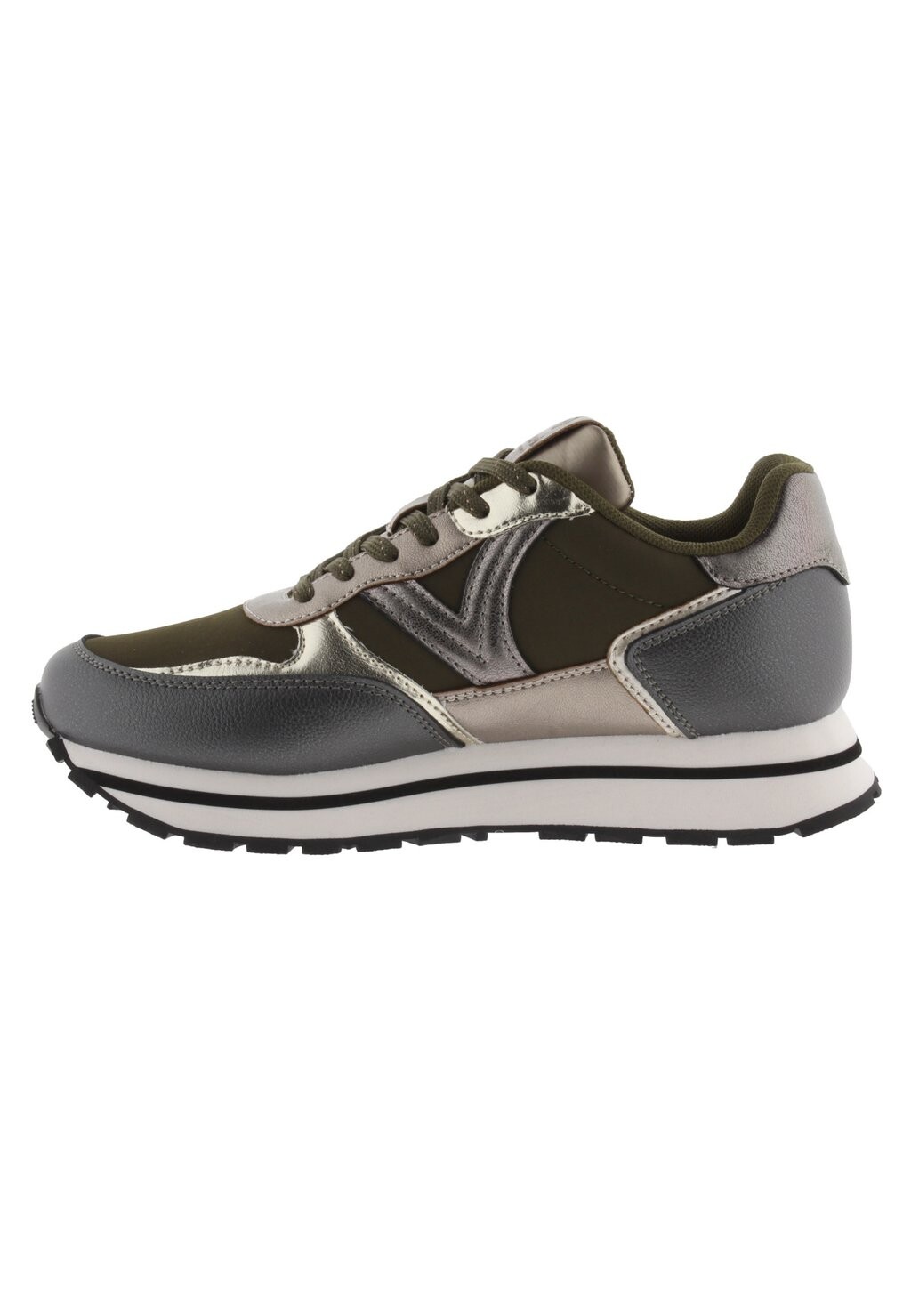 

Кеды Victoria Shoes с круглым вырезом, хаки