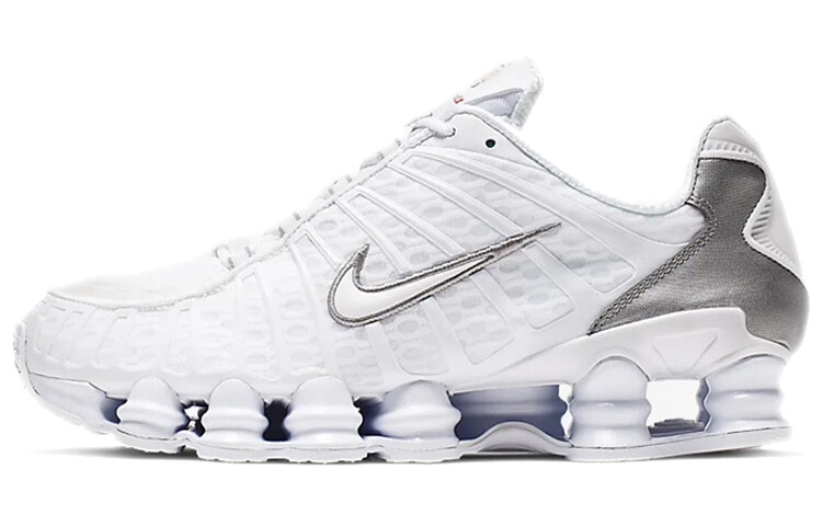 

Nike Shox TL Белый металлик Серебристый