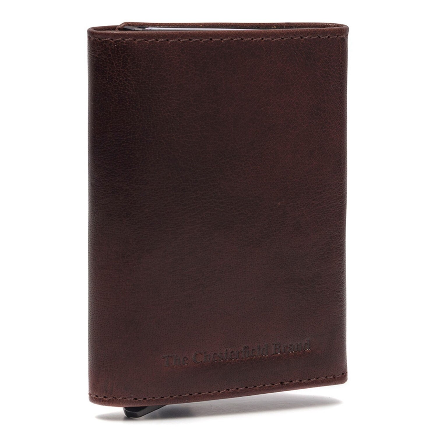 

Кошелек The Chesterfield Brand Antique Buff Kreditkartenetui RFID Schutz Leder 7 см, коричневый