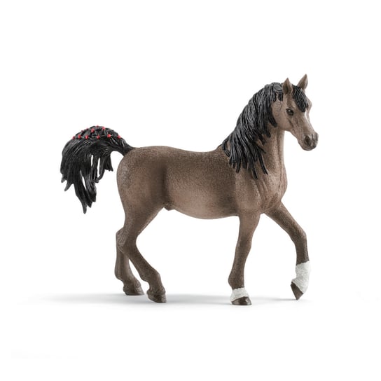 Schleich, статуэтка, жеребец арабской лошади 20 футов фигурка животного гризли 10 см