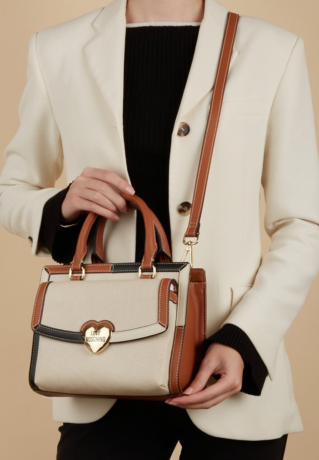 

Сумка Love Moschino, цвет braun