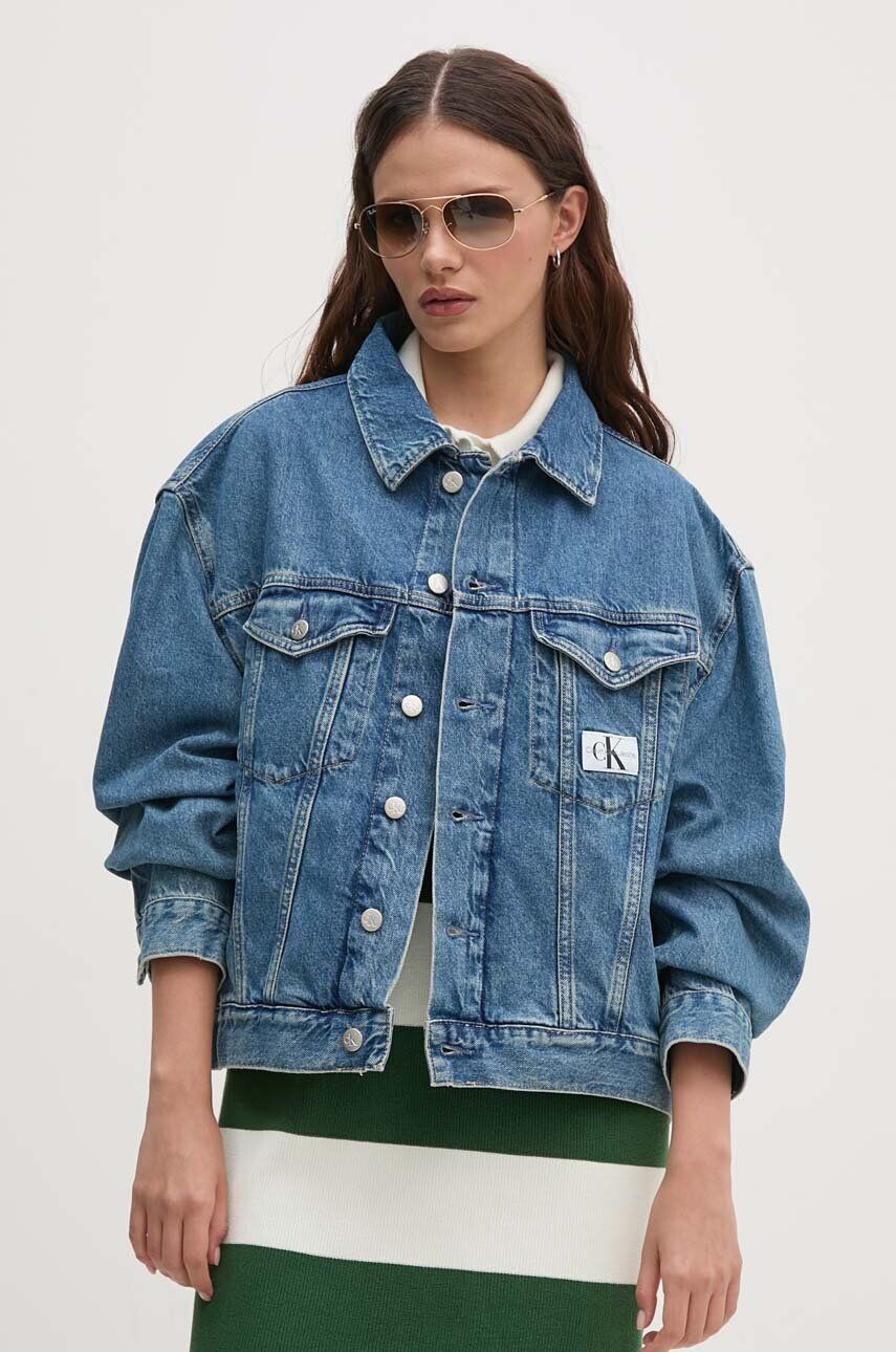 

Джинсовая куртка Calvin Klein Jeans, синий