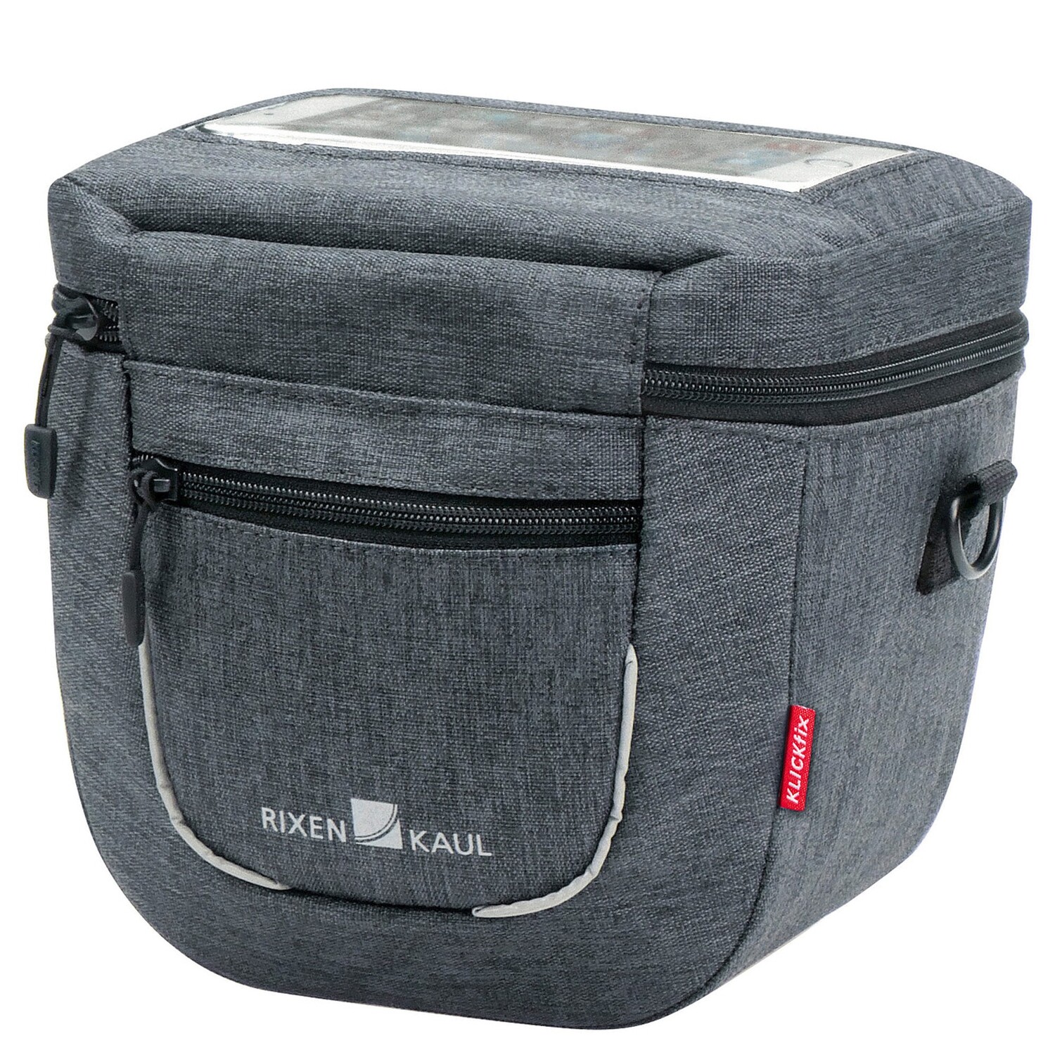 

Сумка через плечо KLICKfix Aventour Compact City 3 Lenkertasche 20 cm, серый