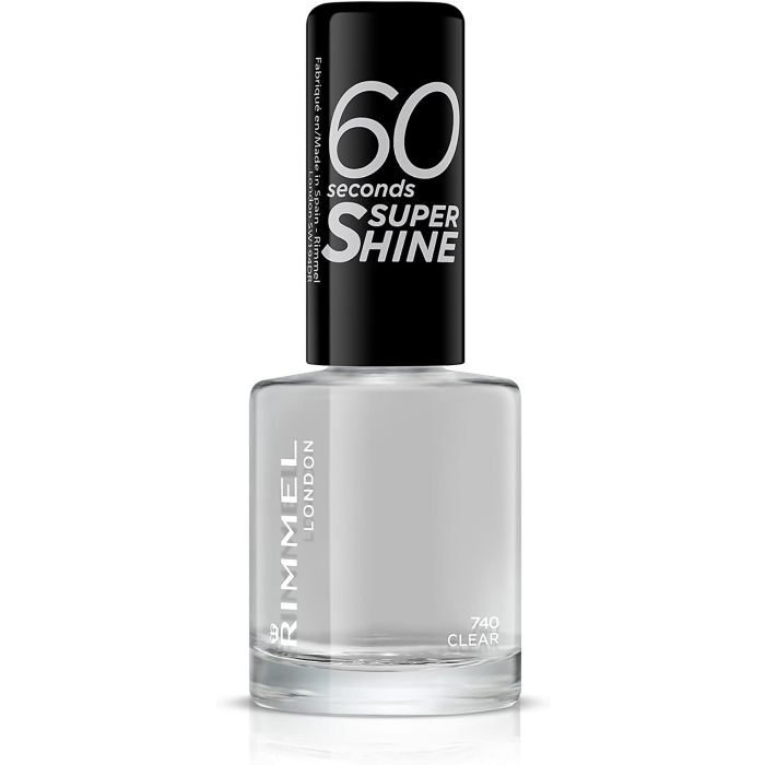 Лак для ногтей Esmalte de Uñas 60 Seconds Super Shine Rimmel, 740 Clear