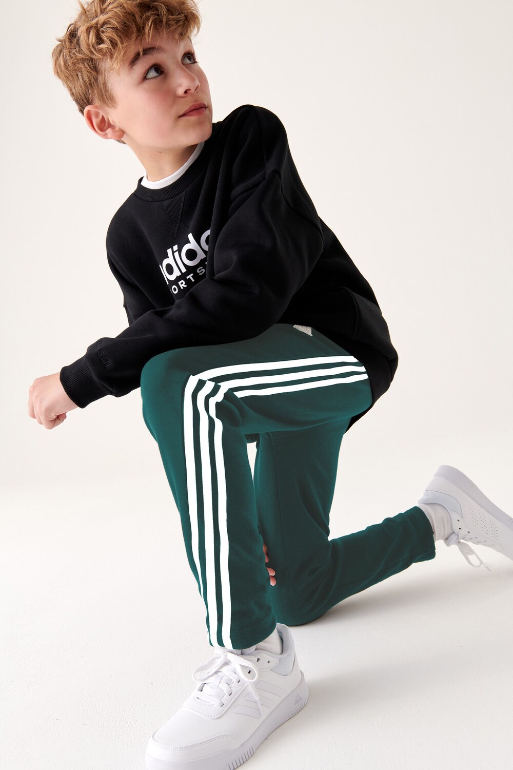 

Адидас беговые штаны adidas, зеленый