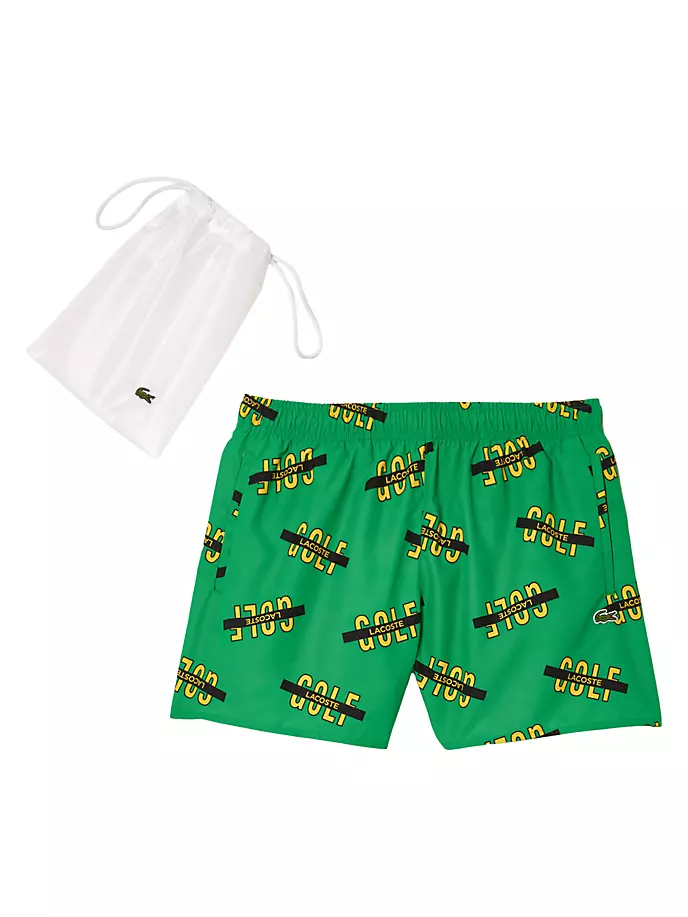 

Плавки с логотипом Lacoste, мультиколор