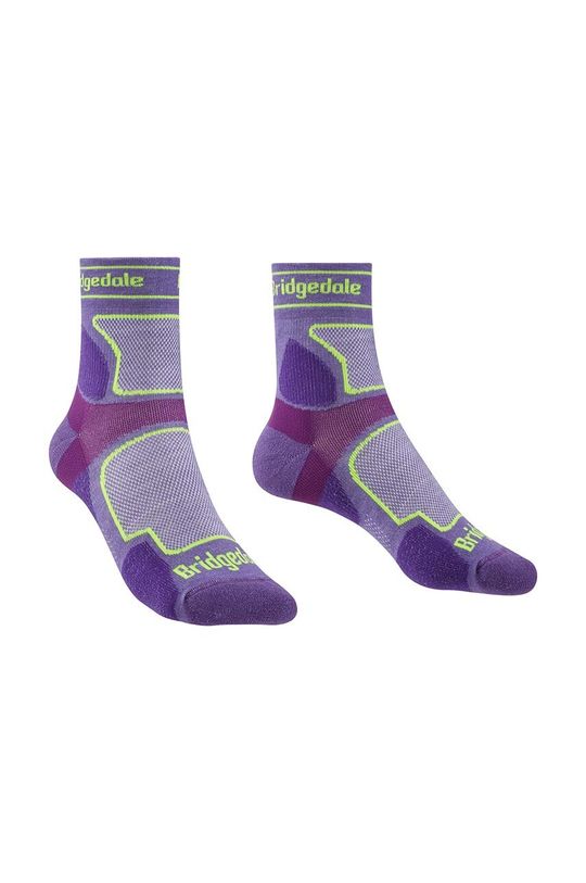 Сверхлегкие носки T2 Coolmax Sport 3/4 Bridgedale, фиолетовый