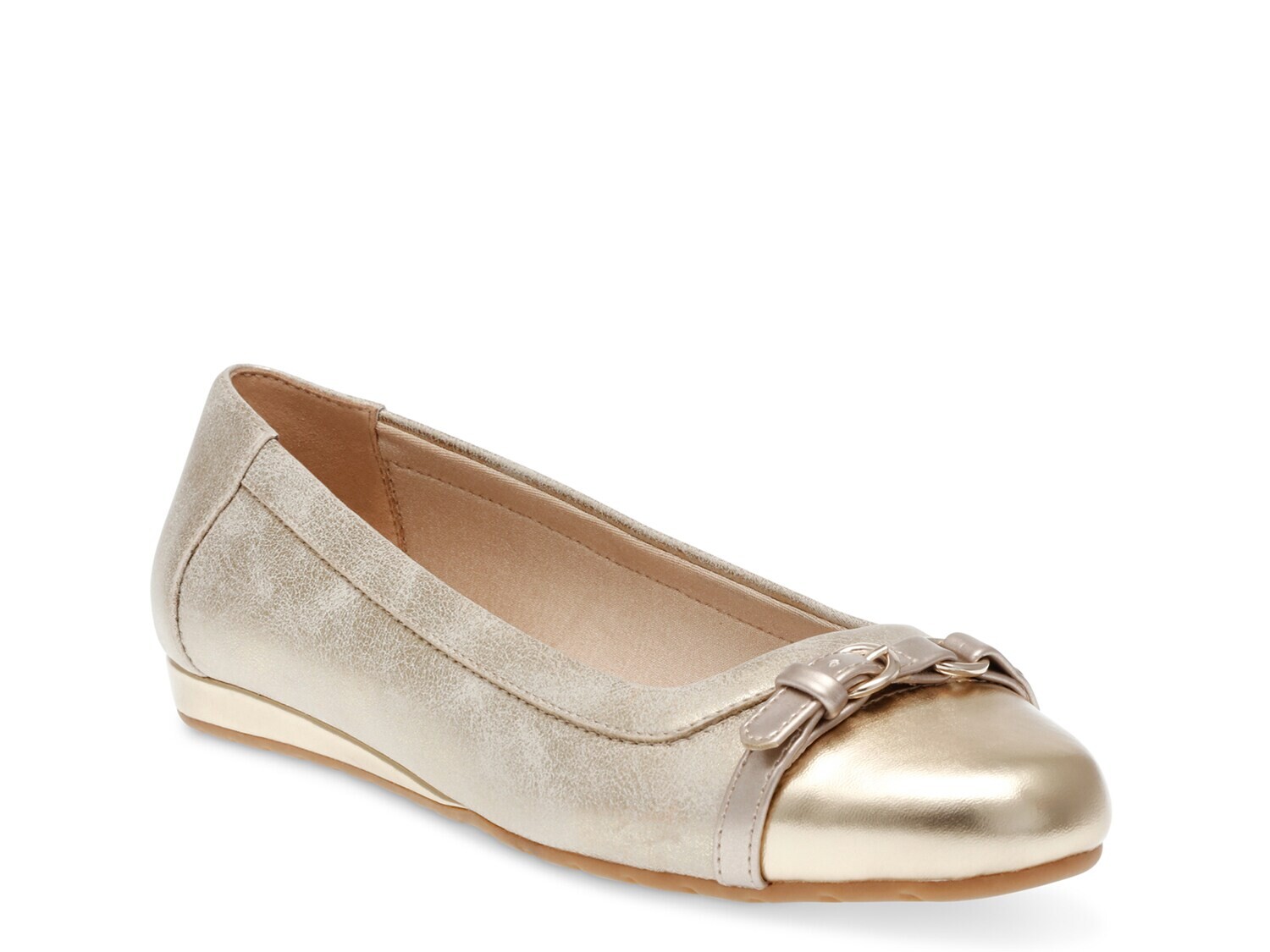 

Балетки Anne Klein Georgia, светлое золото