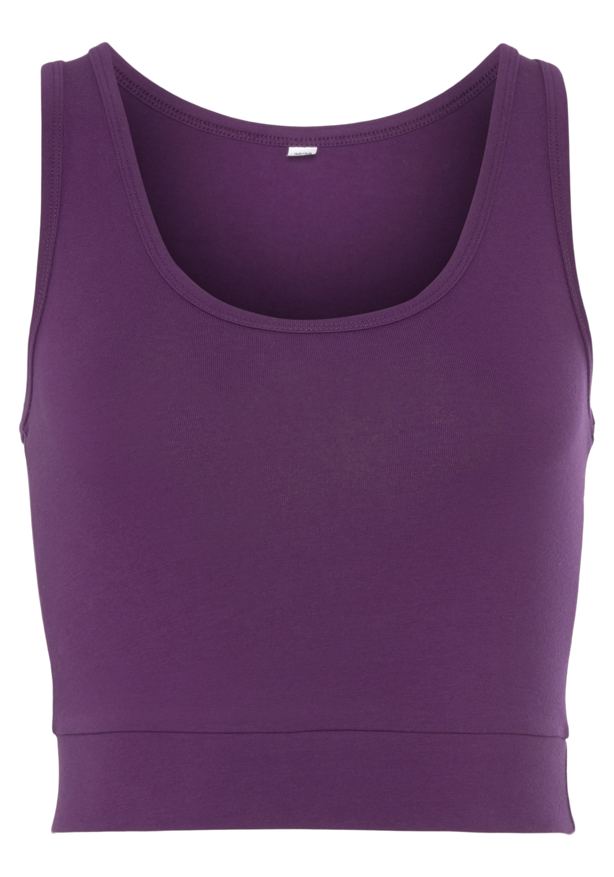 Спортивная футболка LASCANA ACTIVE Sporttop, фиолетовый