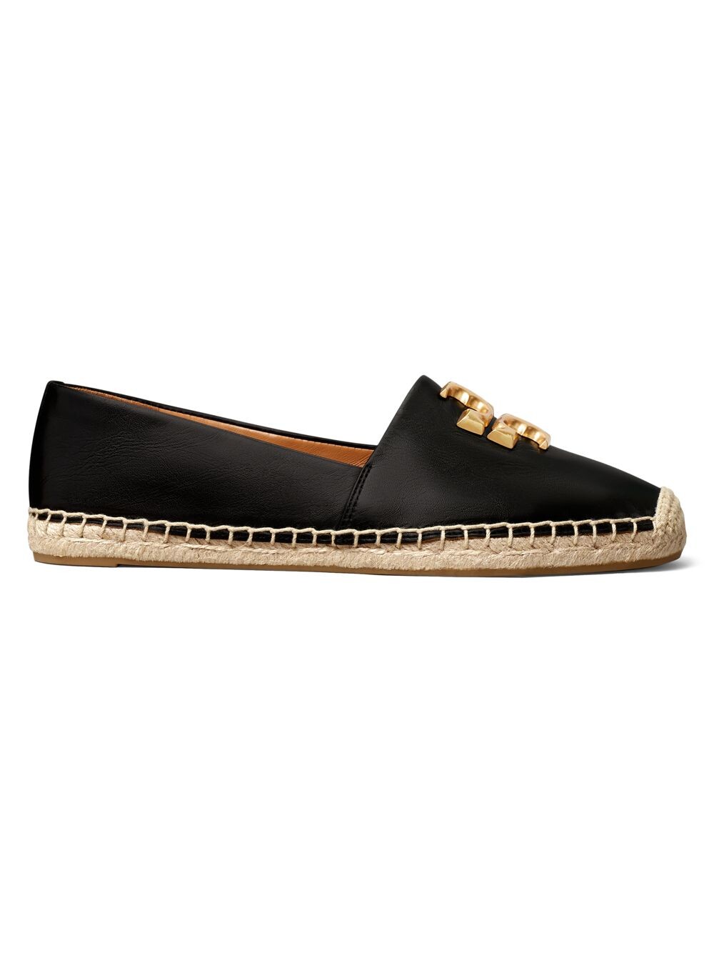 

Кожаные туфли-эспадрильи Eleanor Tory Burch, черный