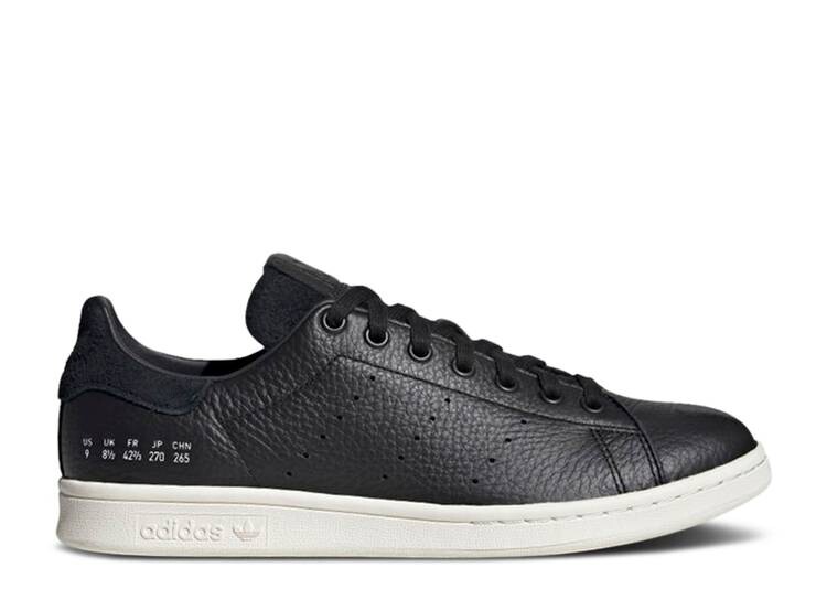 

Кроссовки Adidas STAN SMITH 'SIZE TAG - CORE BLACK', черный