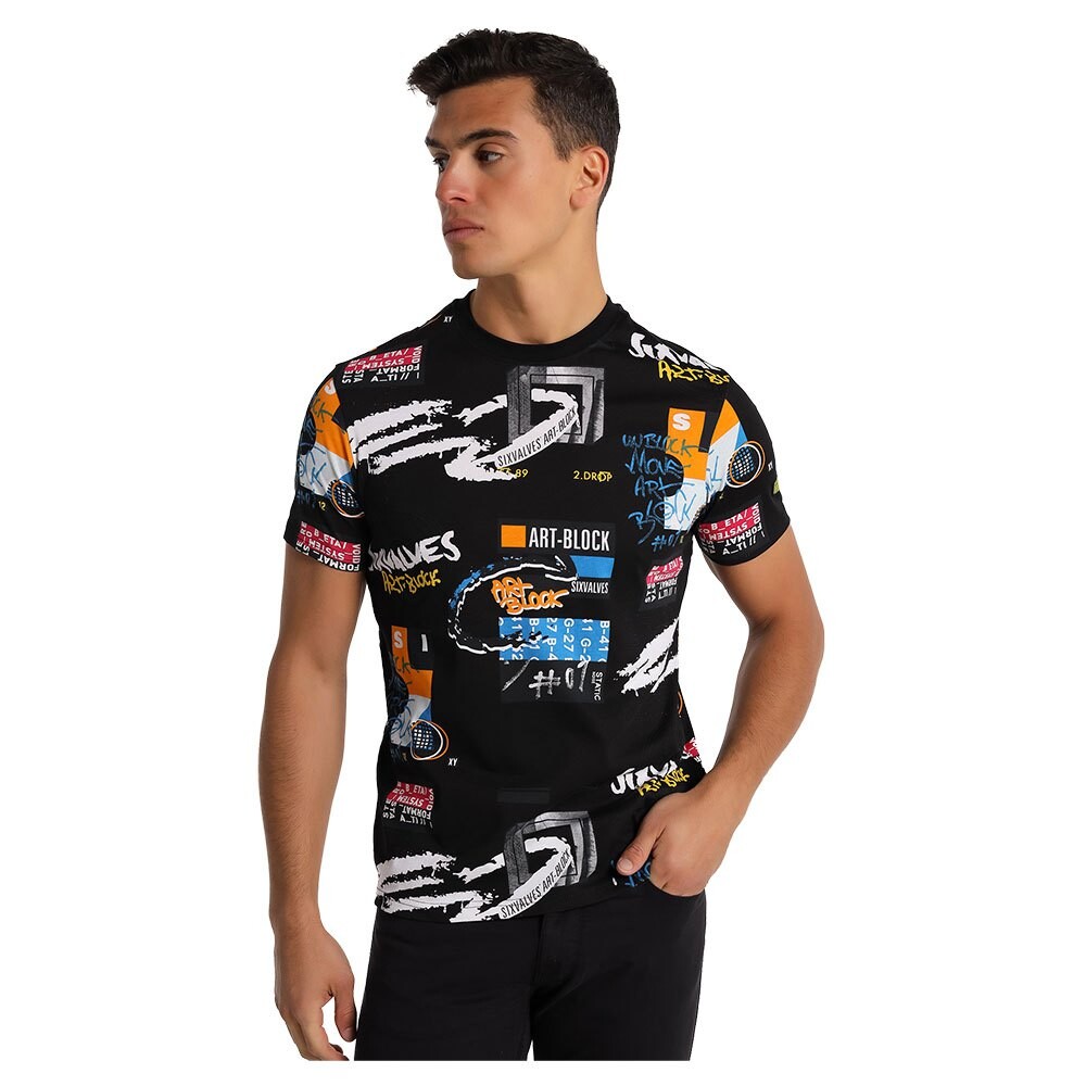 

Футболка Six Valves 124901-55001-1007 T-shirt, черный