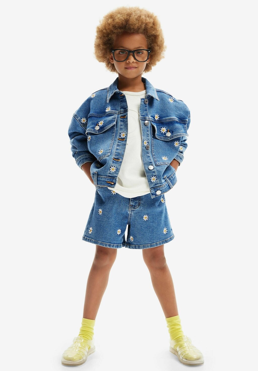 

Джинсовая куртка Daisy Trucker Desigual, синий