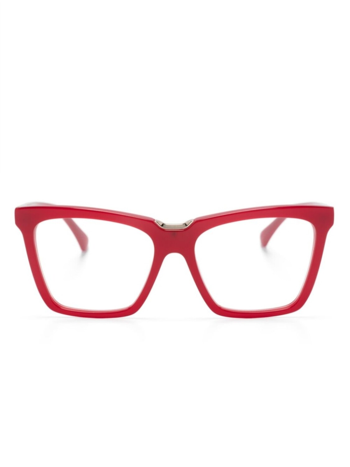 

Очки в оправе 'кошачий глаз' с логотипом Max Mara Eyewear, красный