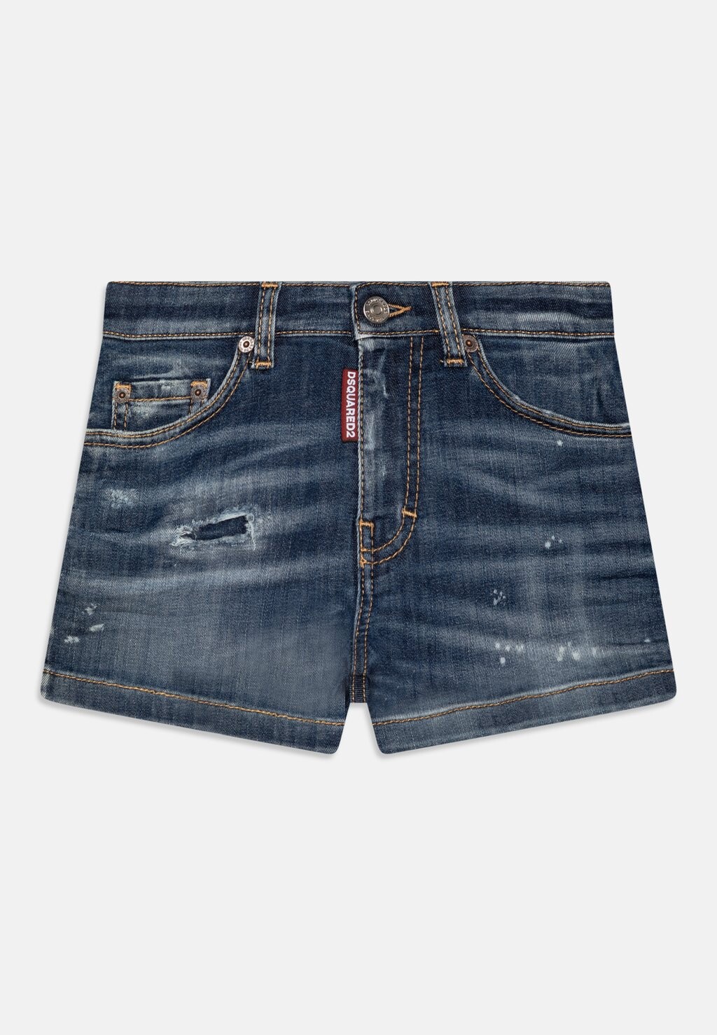 

Джинсовые шорты Dsquared2, цвет blue denim