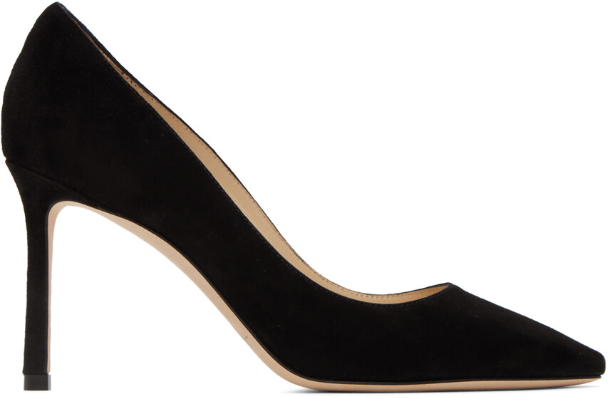 

Черные туфли Роми 85 на каблуках Jimmy Choo, цвет Black