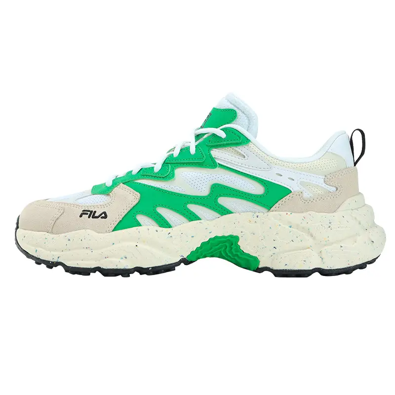 

Кроссовки спортивные мужские Fila Fern на толстой подошве, зеленый / белый / кремовый