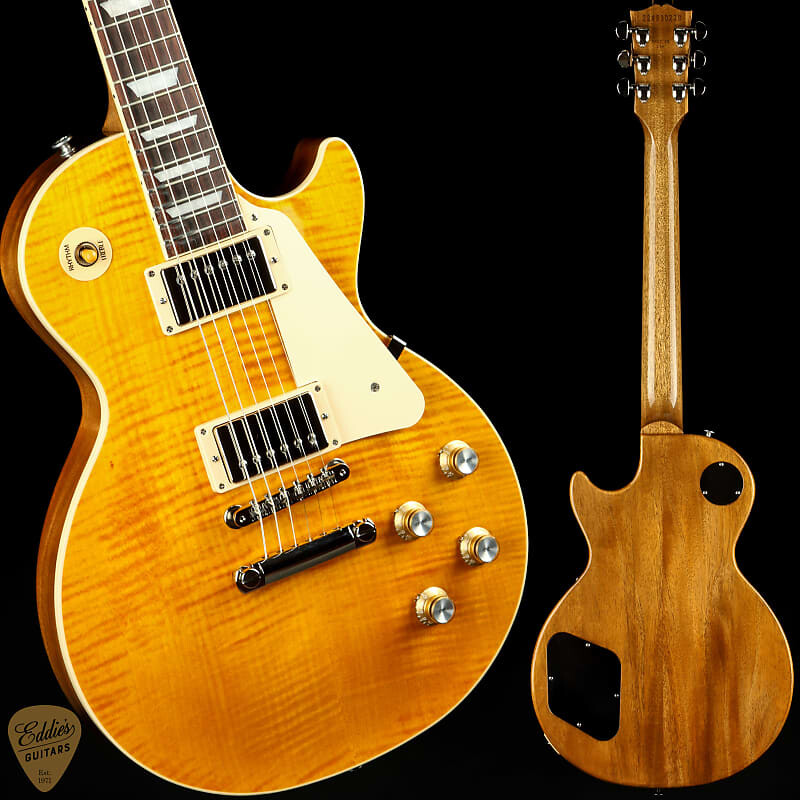 

Электрогитара Gibson Les Paul Standard '60s Figured Top 60's Honey Amber