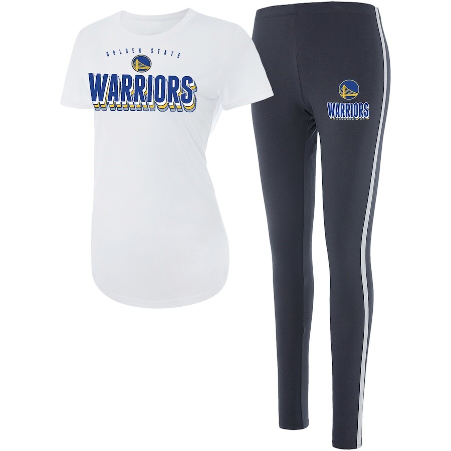

Пижамный комплект Concepts Sport Golden State Warriors, белый