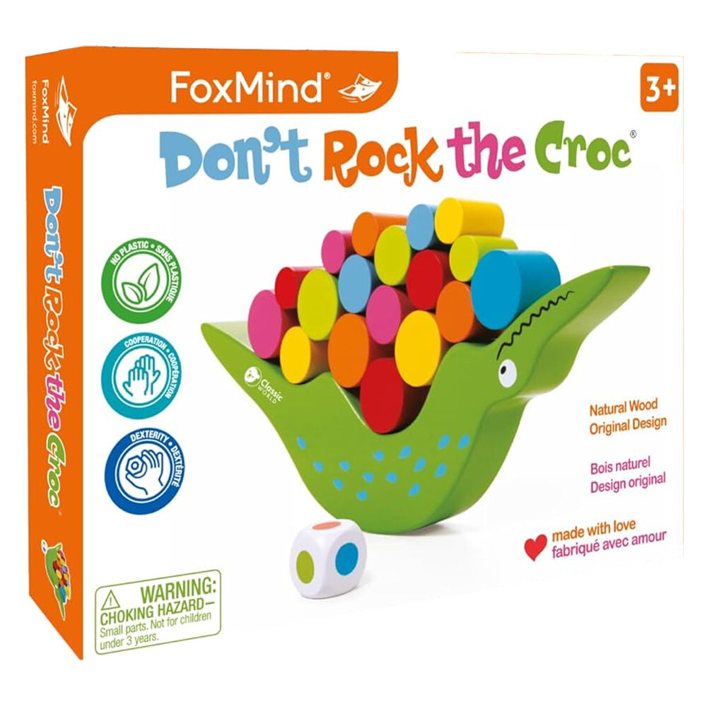 

Настольная игра FoxMind Games Don't Rock the Croc