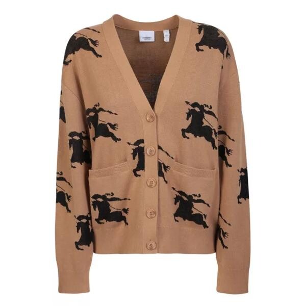 

Кардиган ekd camel cardigan Burberry, коричневый