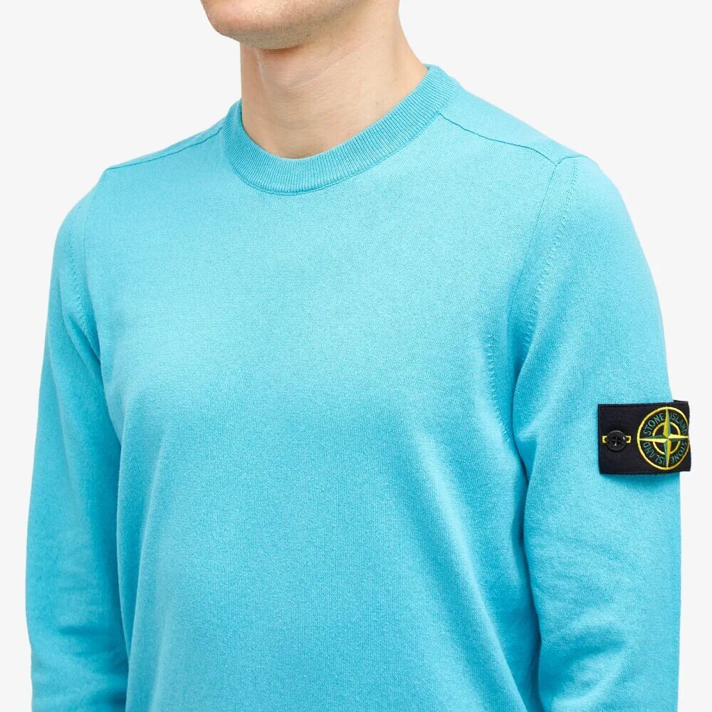 Stone Island Трикотаж с круглым вырезом, синий