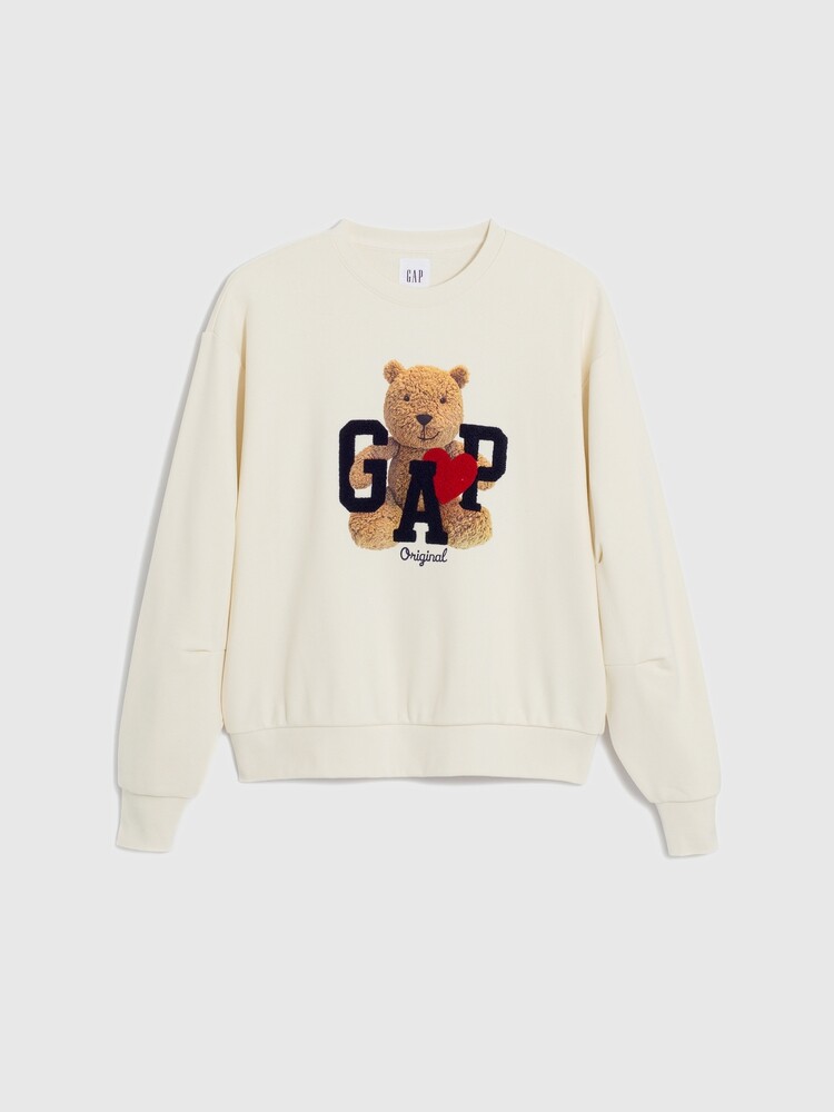 

Толстовка женская Gap с логотипом, кремовый