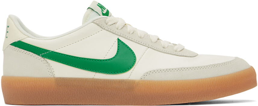 

Бело-зеленые кроссовки Killshot 2 Nike