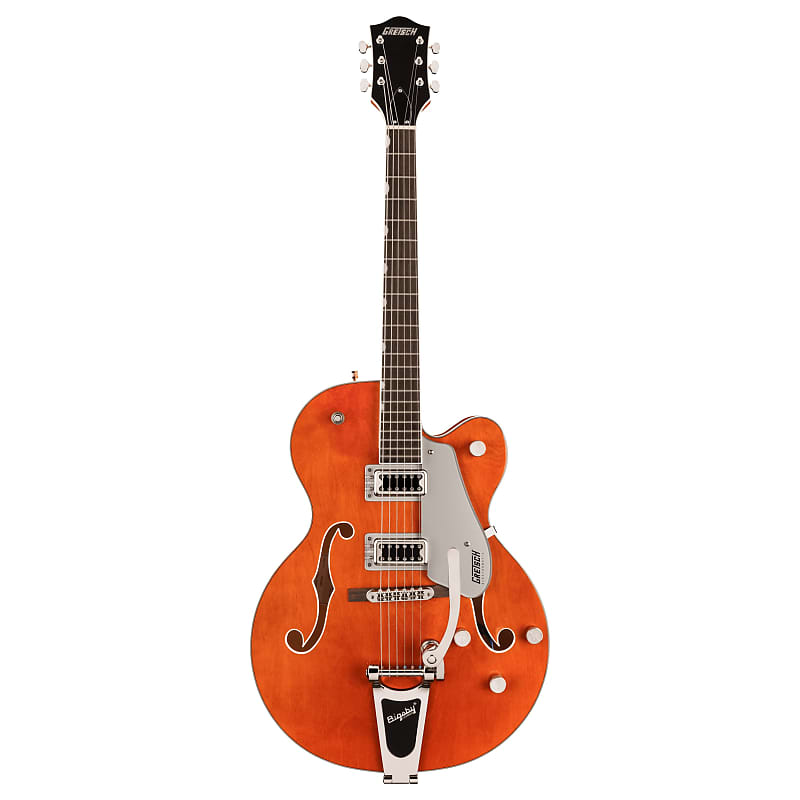 цена Электрогитара Gretsch G5420T Electromatic Classic Hollow Body Electric Guitar w/ Bigsby - Orange Stain