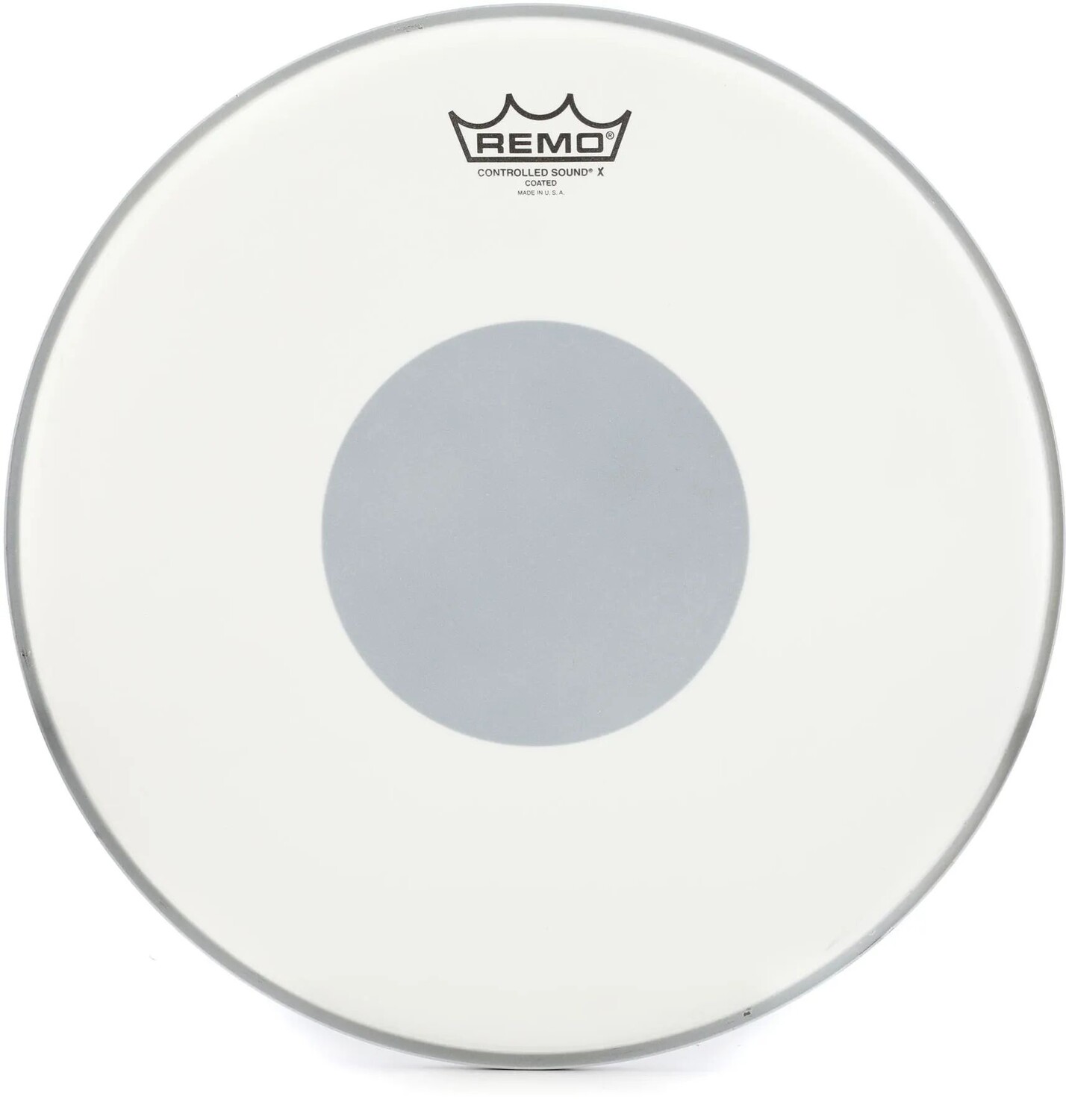 

Пластик Remo Controlled Sound X с покрытием — 14 дюймов — с черной точкой