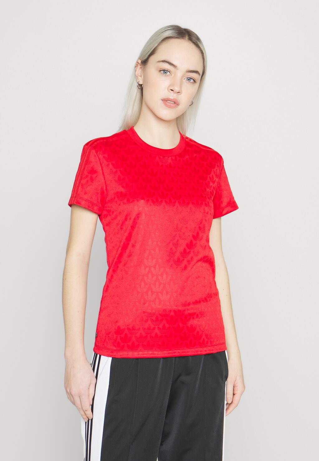 

Футболка с принтом adidas Originals, Красный