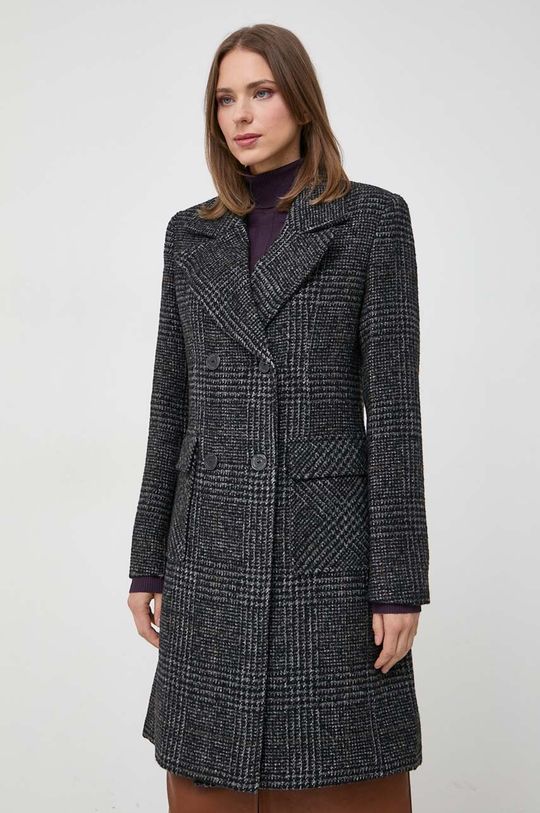 Пальто из смесовой шерсти Morgan, серый