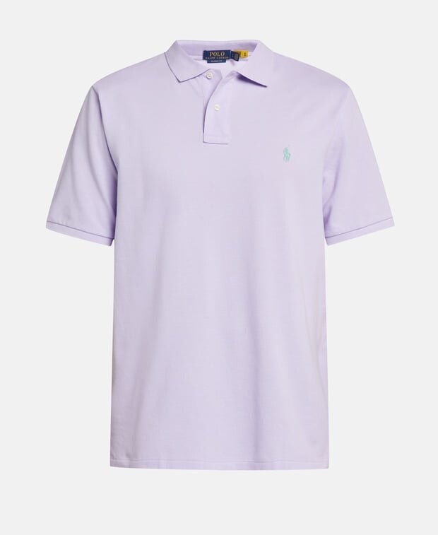 

Рубашка-поло из пике Polo Ralph Lauren, фиолетовый