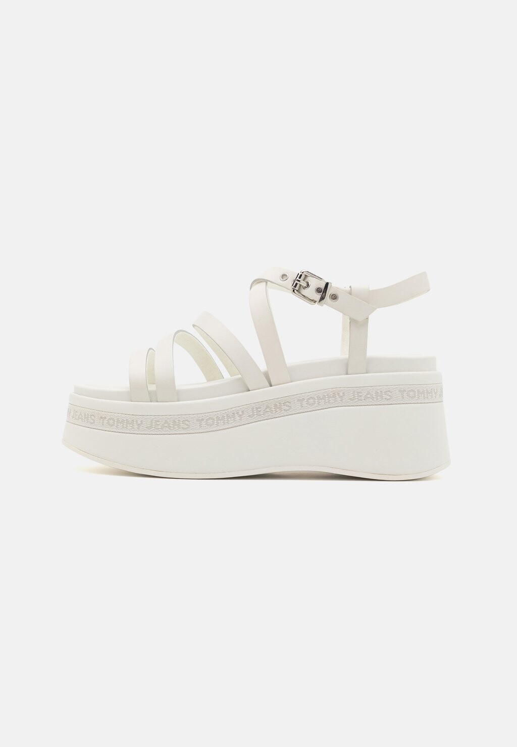 

Сандалии на платформе STRAPPY WEDGE Tommy Jeans, цвет ecru