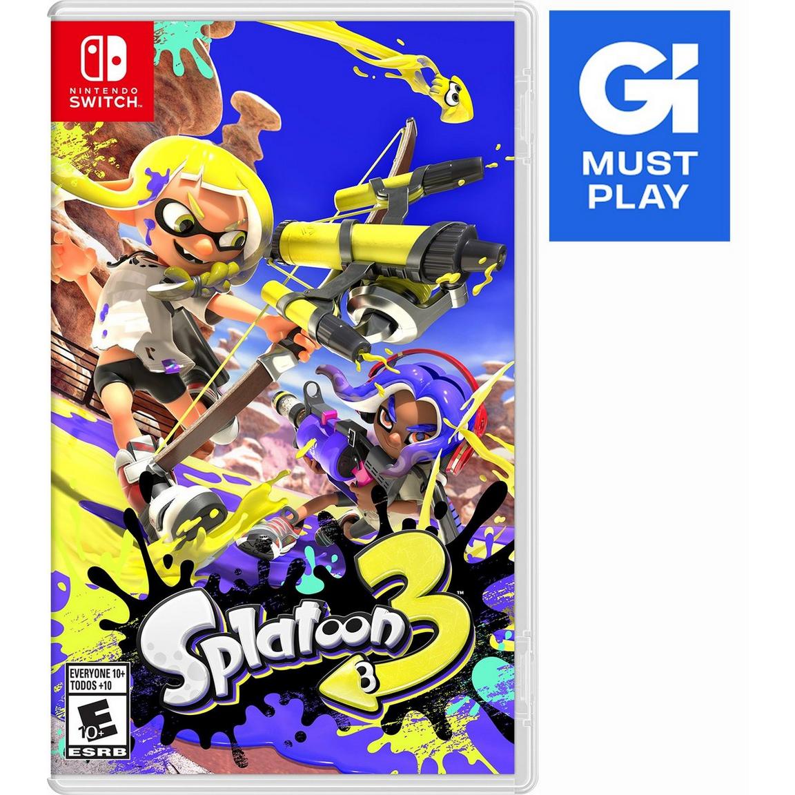 Видеоигра Splatoon 3 - Nintendo Switch игра nintendo switch splatoon 2