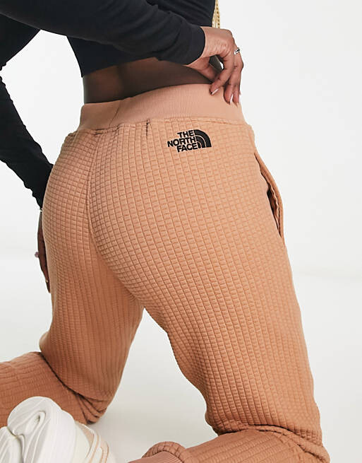 

Коричневые стеганые джоггеры The North Face NSE Mhysa
