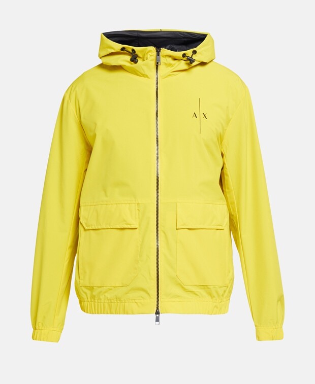 

Куртка с капюшоном Armani Exchange, желтый