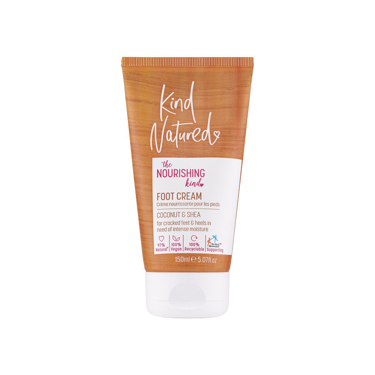 

Kind Natured, Coconut & Shea Foot Cream, Крем для ног с кокосом, 150 мл