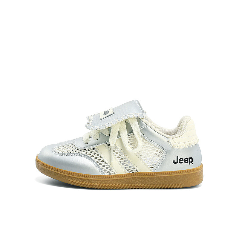

Кроссовки Jeep Kids Lifestyle Shoes Kids Low-top Beige, серебряный
