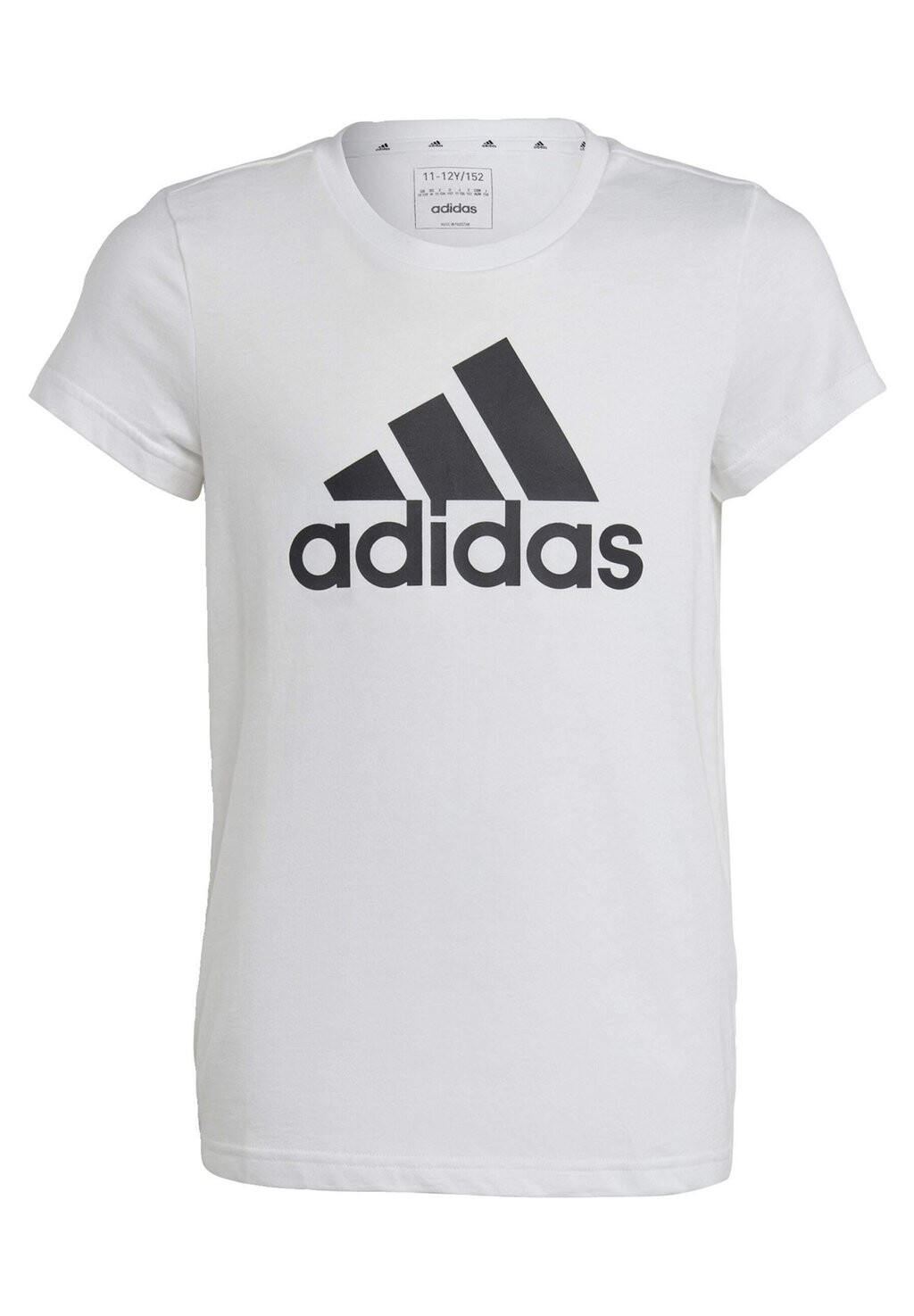 

Футболка с принтом ESSENTIALS BIG LOGO adidas Sportswear, цвет white black
